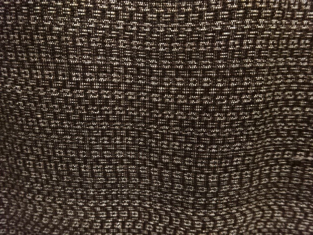 JAPANESE KIMONO / ANTIQUE MENS HAORI / SILK / DORO OSHIMA TSUMUGI